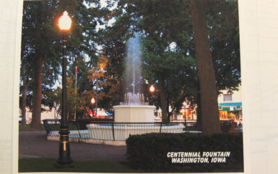 Washington Iowa Fountain