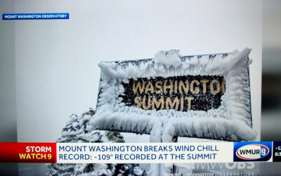 Cold…Cold…Cold – New Mt Washington Record