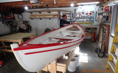 Beach Pea Half-Hull Model